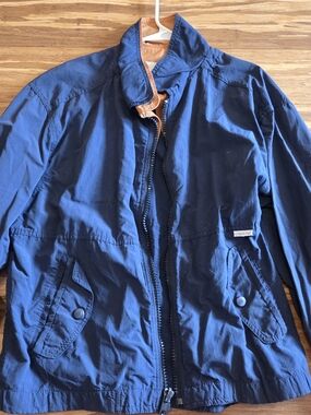 Blue And Orange London Fog Jacket
